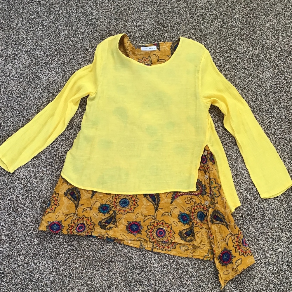 Cellabie Long Sleeve Top Sz 2xl